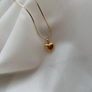 Dainty Heart Pendant Necklace